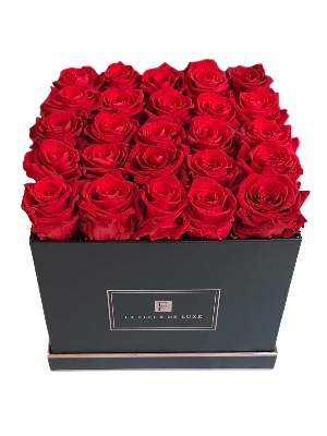 Roses That Last a Year in a Medium Square Box